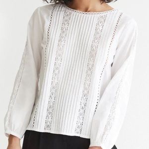 VETTA Capsule “The Lace Button Up Blouse” - S